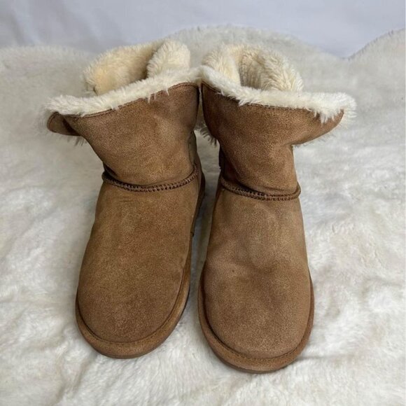 Woman’s leather/suede SoftMoc boots. Size 8. Excellent condition. Gold buckle. W - Picture 3 of 10